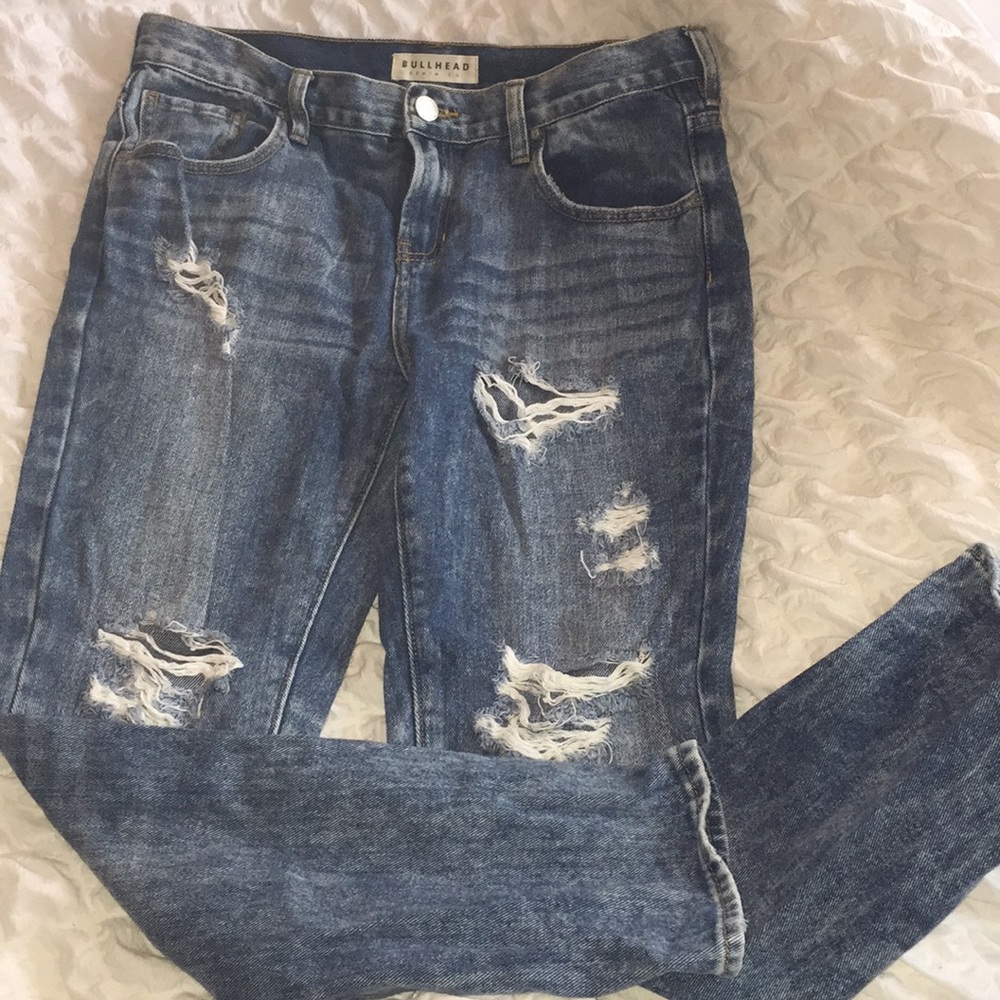 Distressed boyfriend Jean